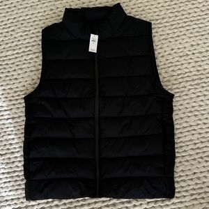 GAP Black Puffer Vest